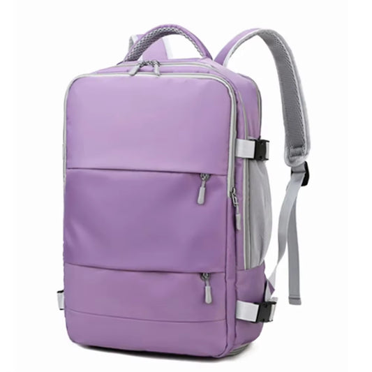 Airplane Travel Luggage Zipper Bags Large Capacity Women Shoulder Travel Backpack Sports Bag Luggage Storage Bag Bagpacks